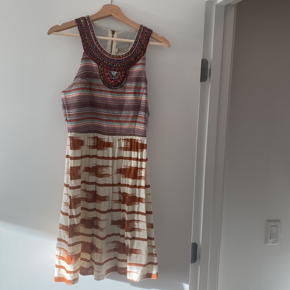 Lucky brand beaded dress size small